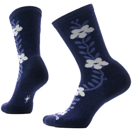 Calze Smartwool Women's Everyday Garden Vine Crew Socks blu