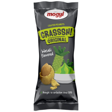 Cibo da viaggio Mogyi Crassh wasabi 60g