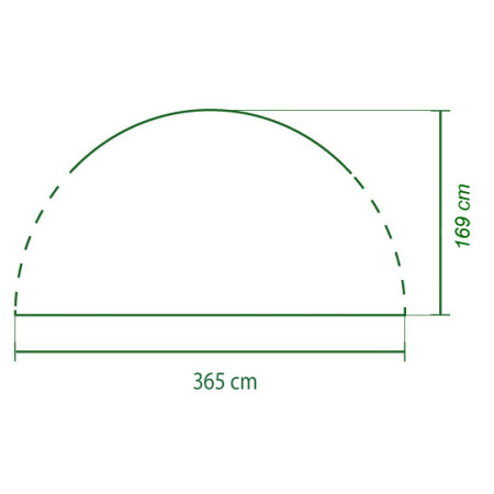 Estensione per tenda da campeggio Coleman Event Shelter Sunwall Door L