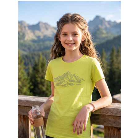 Maglietta da bambino Alpine Pro Ecomo 4 Green