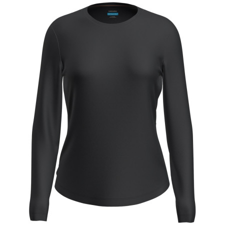 Maglietta sportiva da donna Icebreaker W Mer 125 Cool-Lite Sphere III LS Tee nero Black