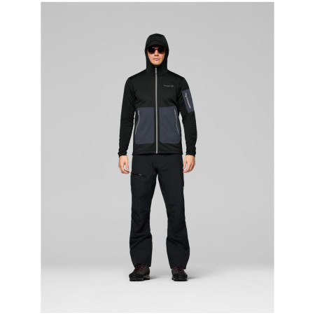 Felpa funzionale da uomo Norrona falketind warm2 stretch Hood