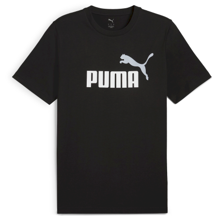 Maglietta da uomo Puma ESS 2 Color No. 1 Logo Tee nero PUMA Black