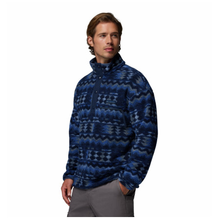 Felpa da uomo Columbia Helvetia™ II Printed Half Snap Fleece