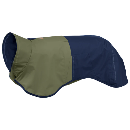 Cappottini per cani Ruffwear Sun Shower™ Jacket verde/blu Midnight Blue