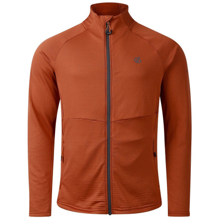 Felpa da uomo Dare 2b Apex Stretch Midlayer marrone ArabianSpice