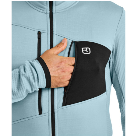 Felpa da uomo Ortovox Fleece Grid Jacket M