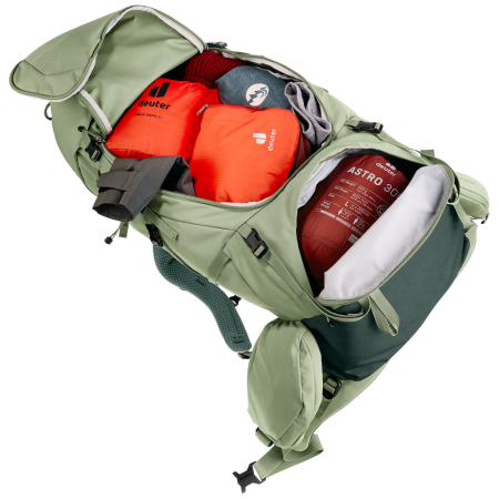 Zaino da escursionismo da donna Deuter Aircontact Core 45+10 SL