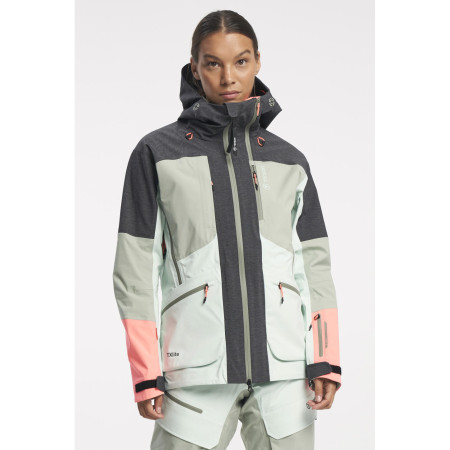 Giacca da donna Tenson Touring Shell Jacket verde chiaro Light Green