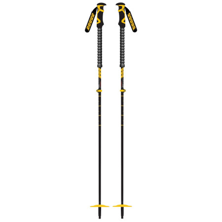 Bastoncini da skialp K2 Lockjaw Carbon Plus nero/giallo Black