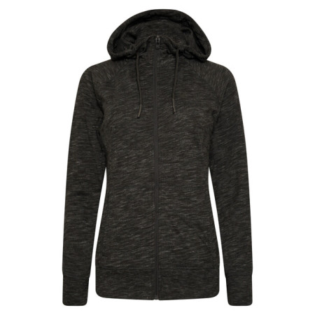 Felpa da donna Dare 2b Pull Through Hoodie nero/grigio CharcoalGrey