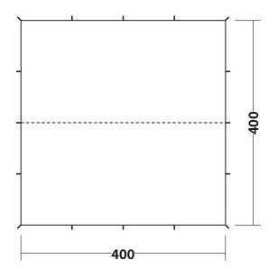 Telo per tenda Robens Tarp 4 x 4 m Exp