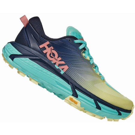Scarpe da corsa da donna Hoka Mafate Speed 3 blu/giallo BlackIris/Cascade