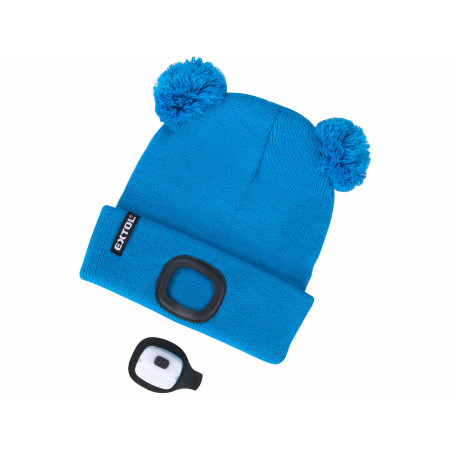 Cappello con luce LED frontale Extol Kids