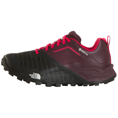 Scarpe da corsa da donna The North Face W Offtrail TR Gore-Tex nero/rosso Deep Burgundy/TNF Black