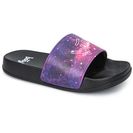 Pantofole per bambini Baagl Galaxy nero/viola černo-fialová