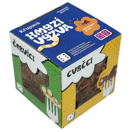 Vermi commestibili Sens Sfida Croccante di Insetti – Gioco Gourmet per Feste