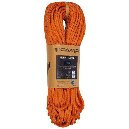 Corda da arrampicata Camp Elektra 9.2 - 70m arancione Orange