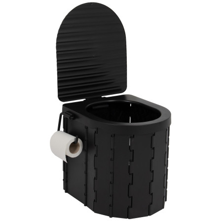 Gabinetto portatile Bo-Camp Portable toilet foldable nero