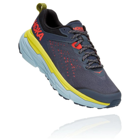 Scarpe da corsa da uomo Hoka Challenger Atr 6 blu/giallo OmbreBlue/GreenSheen