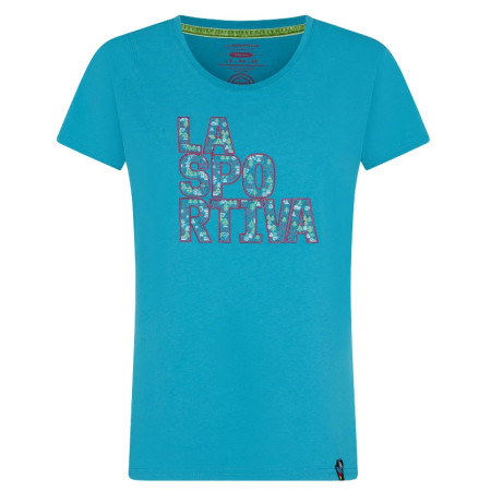 Maglietta da donna La Sportiva Pattern T-Shirt W azzurro Topaz