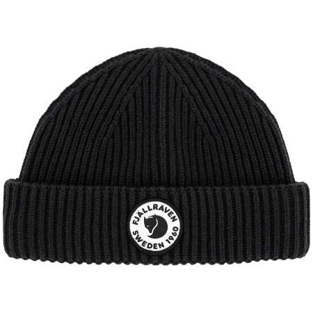 Cappello invernale Fjällräven 1960 Lite Logo Hat nero Black