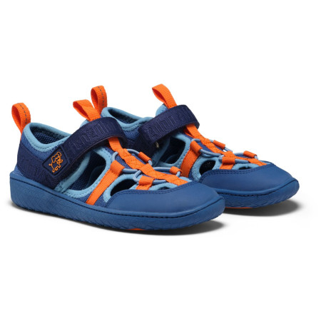 Sandali da bambino Affenzahn Sandal Vegan Roughy blu Elephant