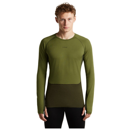 Maglietta funzionale da uomo Icebreaker Men Merino 200 ZoneKnit LS Crewe