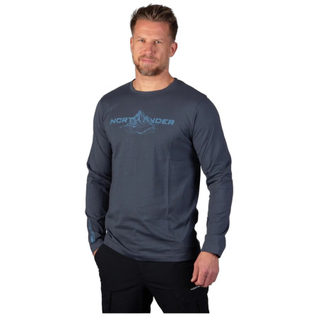 Maglietta da uomo Northfinder Celetin blu scuro bluenights
