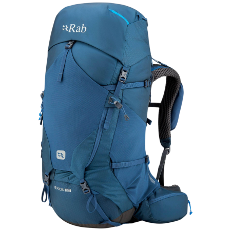 Zaino da trekking Rab Exion 55 blu Tempest Blue