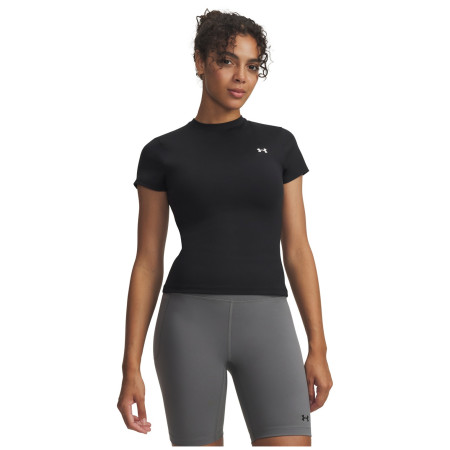 Maglietta sportiva da donna Under Armour Motion Fitted SS EMEA nero Black