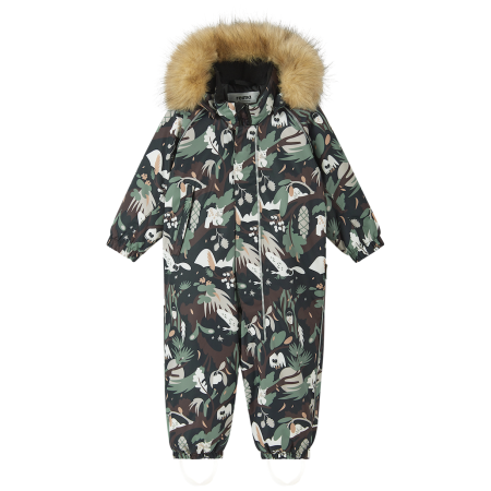 Tuta per bambini Reima Lappi Black nero Black