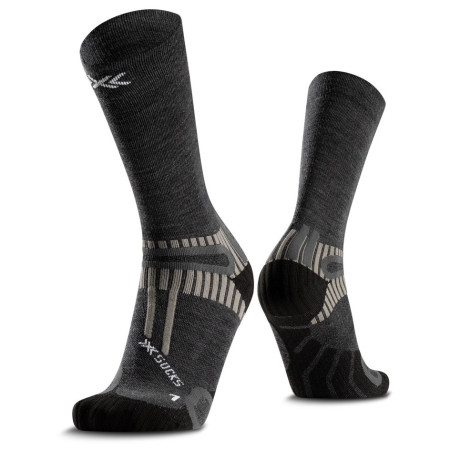 Calze X-Socks Hike Perform Merino Crew grigio