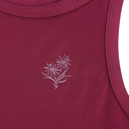 Top da donna MOOA Merino Lyolite Edelweiss 150