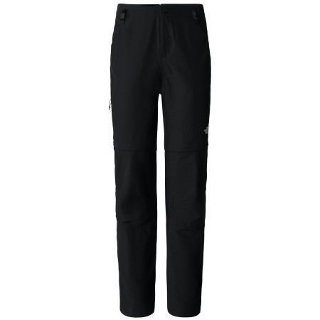 Pantaloni da donna The North Face W Exploration Conv Reg Straight Pant - E nero Tnf Black
