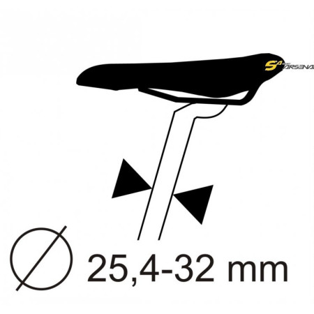 Portapacchi sottosella Sport Arsenal Art. 220