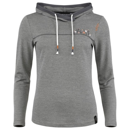 Maglietta sportiva da donna Chillaz Gilfert grigio Anthrazit Melange