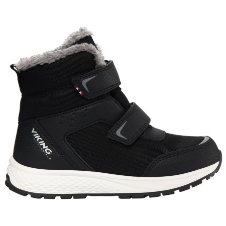 Stivali invernali per bambini Viking Outdoor Footwear Equip Warm WP 2V Black/Grey