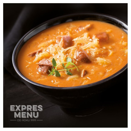 Zuppa Expres menu Zuppa di crauti con salsiccia