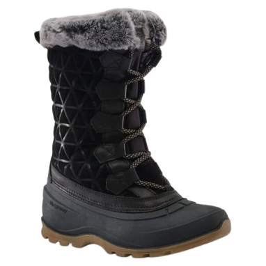 Scarpe da donna invernali con pelliccia Kamik Snovalley 6 nero BLACK