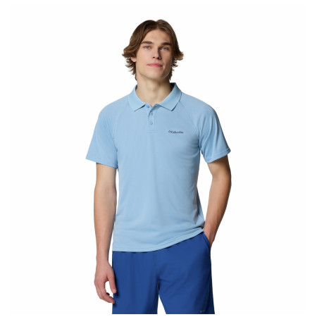 Maglietta da uomo Columbia Alpine Chill™ Pro Polo azzurro Ripple Blue