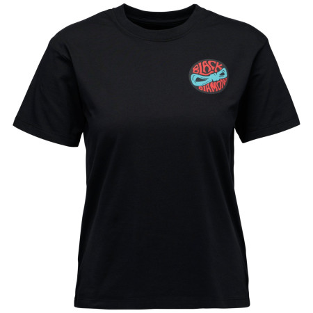 Maglietta da donna Black Diamond W Rope Badge SS Tee