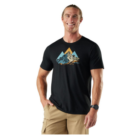 Maglietta funzionale da uomo Smartwool Triangle Mountain Active Short Sleeve Graphic Tee