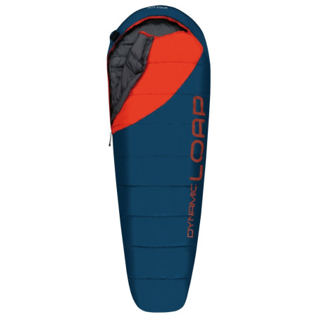 Sacco a pelo Loap Antsana blu BlueCoral/Grenadine