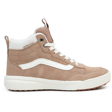Scarpe da donna Vans Range Exp Hi Vansguard beige Suede Sherpa Burro
