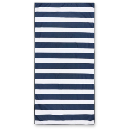 Asciugamano Regatta Printed Microfibre Beach Towel blu/bianco Wht/NvyStrpe