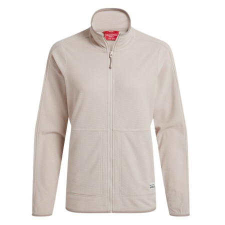 Felpa da donna Craghoppers NosiLife Anya II Jacket beige Oyster