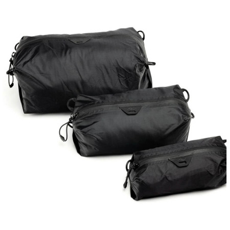 Custodia da viaggio Peak Design Ultralight Mesh Packing Cube BUNDLE XXS-XS-S nero black