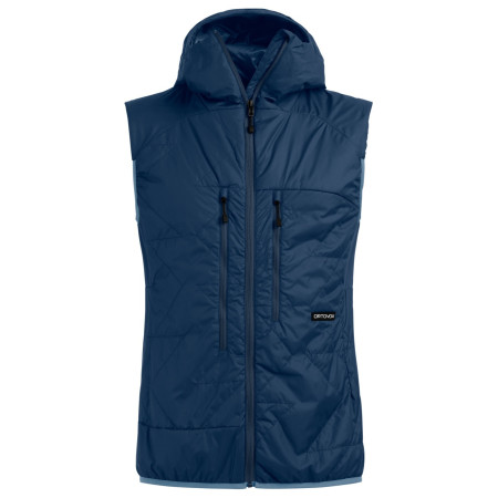 Gilet da uomo Ortovox Venet Swisswool 60 Vest blu Blue Nunatak