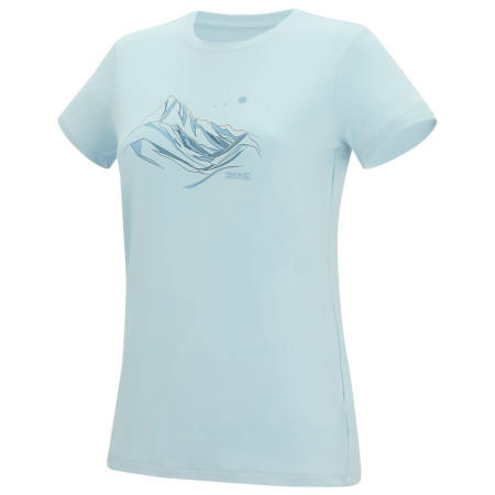 Maglietta da donna Regatta Womens Fingal Stretch azzurro Skyway